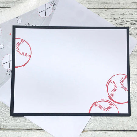 Baseball ~ Note Card ~ Set of 8