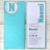 Basketball Themed/Aqua ~ Invitation