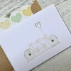 Bicycle Heart ~ Note Card ~ Set of 8