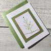 Christmas Tree/Green ~ Note Card ~ Set of 8