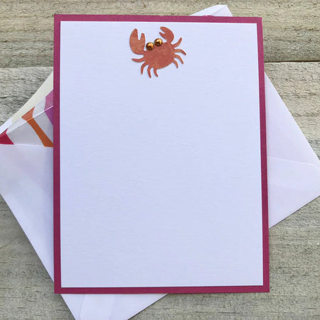 Crab ~ Note Card ~ Set of 8