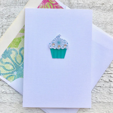 Cupcake ~ Note Card ~ Set of 8