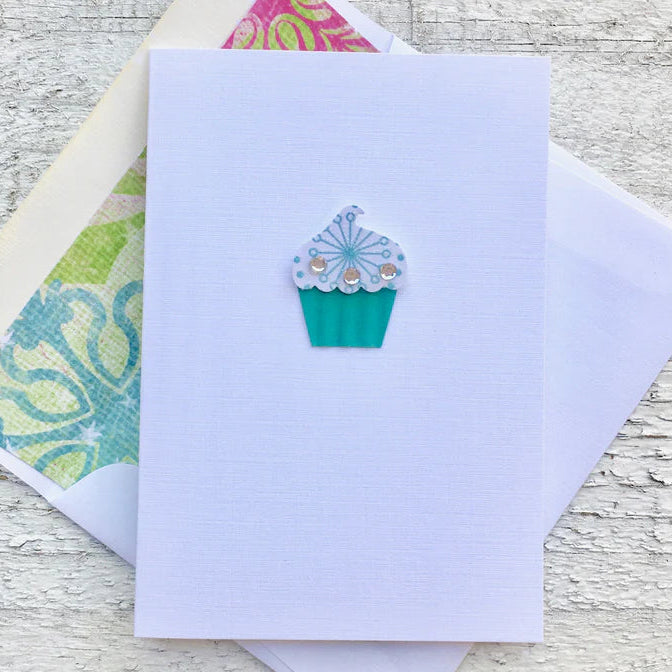 Cupcake ~ Note Card ~ Set of 8