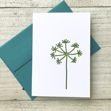 Dandelion/Wish White ~ Note Card ~ Set of 8