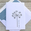 Dandelion/Wish Silver ~ Note Card ~ Set of 8
