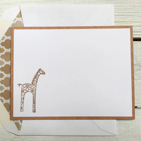 Giraffe ~ Note Card ~ Set of 8