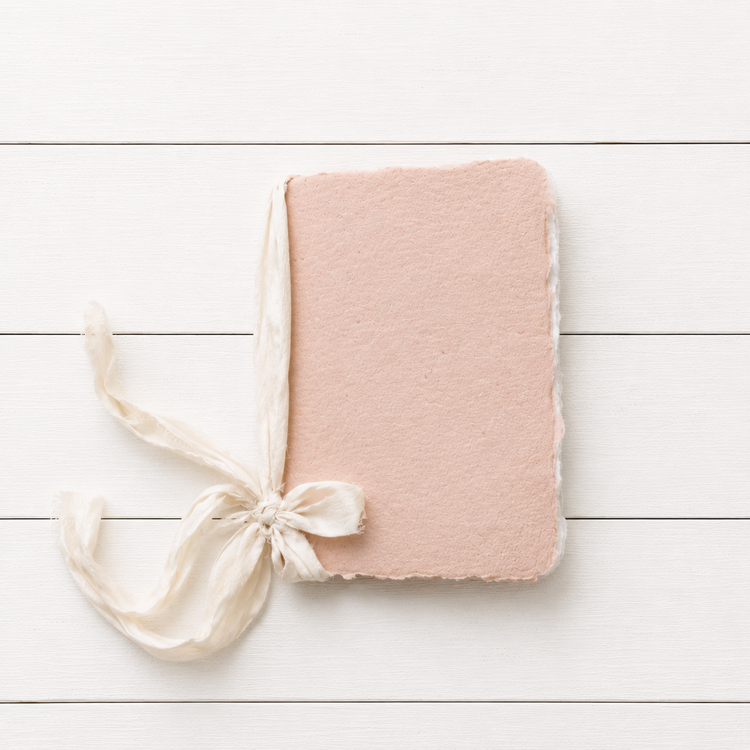 Handmade Blush Journal