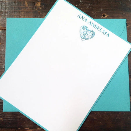 Heart ~ Note Card ~ Set of 8