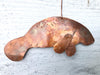 Copper Manatee Ornament