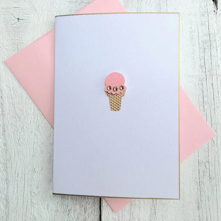 Ice Cream ~ Note Card ~ Set of 8