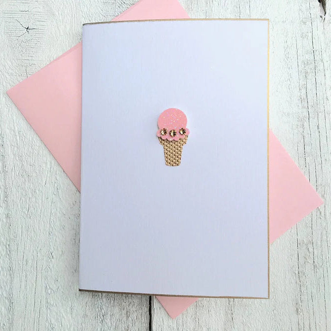 Ice Cream ~ Note Card ~ Set of 8