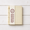 Journal with Deckle Edge Paper ~ Buttercream