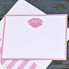 Kiss/Pink ~ Note Card ~ Set of 8