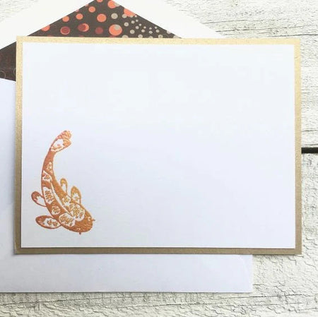 Koi ~ Note Card ~ Set of 8