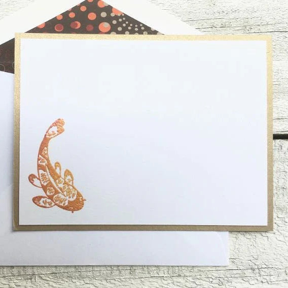 Koi ~ Note Card ~ Set of 8