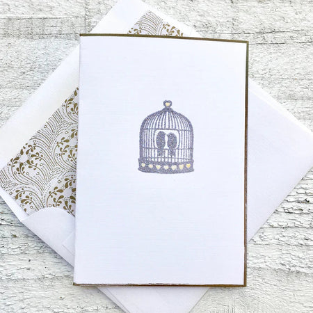 Lovebirds ~ Note Card ~ Set of 8