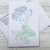 Mermaid Portrait ~ Note Card ~ Set of 8