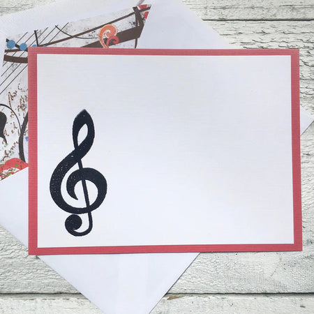 Music Note ~ Note Card ~ Set of 8