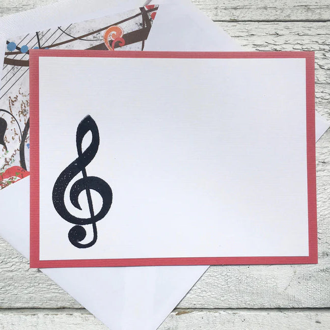 Music Note ~ Note Card ~ Set of 8