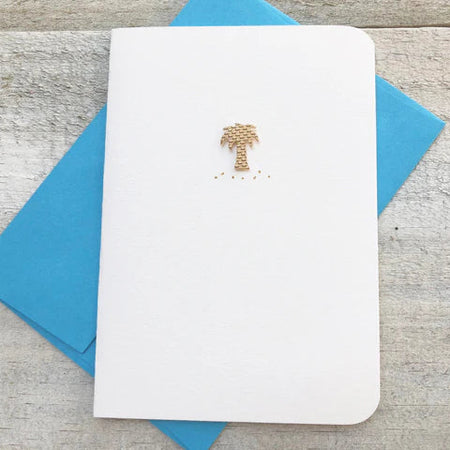 Palm Tree ~ Note Card ~ Set of 8