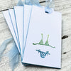 Polka Dot Bikini ~ Gift Tags ~ Set of 10