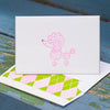 Poodle ~ Note Card ~ Set of 8