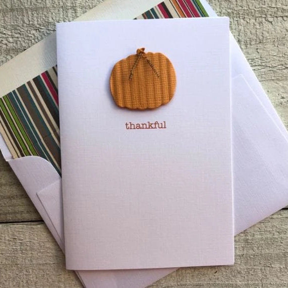 Pumpkin ~ Note Card ~ Set of 8