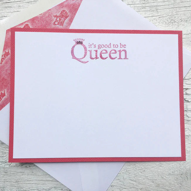Queen ~ Note Card ~ Set of 8