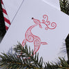 Reindeer ~ Note Card ~ Set of 8