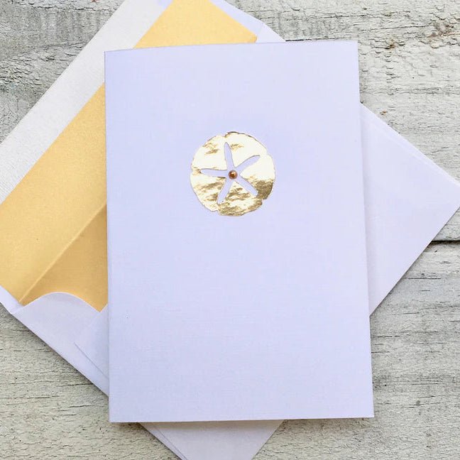 Sand Dollar ~ Note Card ~ Set of 8