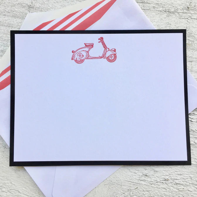 Scooter ~ Note Card ~ Set of 8