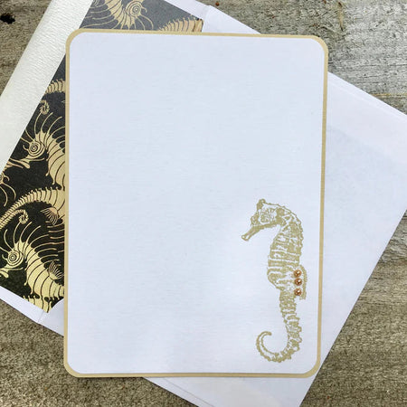 Seahorse Portrait ~ Note Card ~ Set of 8