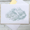 Seashell ~ Note Card ~ Set of 8