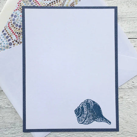 Seashell/Conch~ Note Card ~ Set of 8