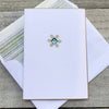 Snowflake ~ Note Card ~ Set of 8