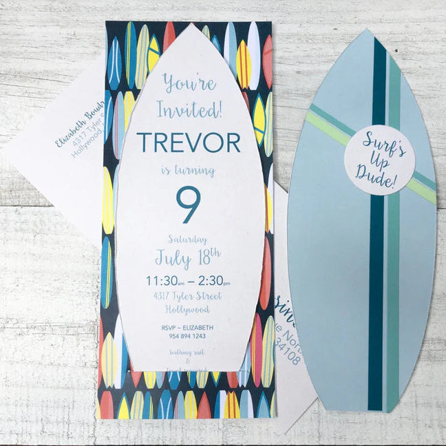 Surfboard ~ Invitation
