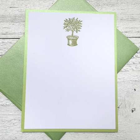 Topiary ~ Note Card ~ Set of 8