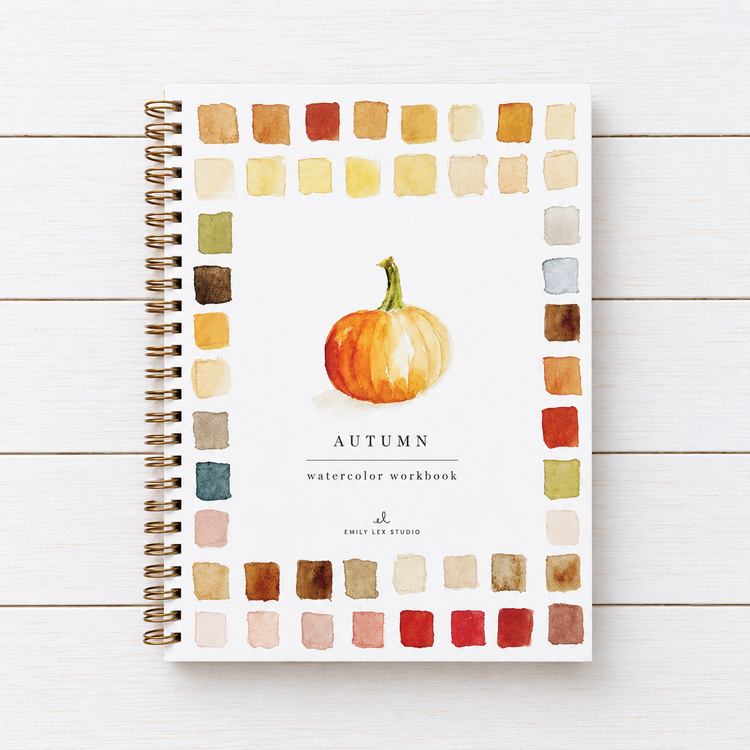 Watercolor Workbook ~ Autumn