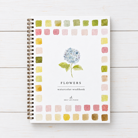 Watercolor Workbook ~ Flowers