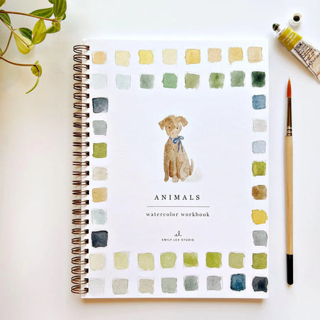 Watercolor Workbook ~ Animals