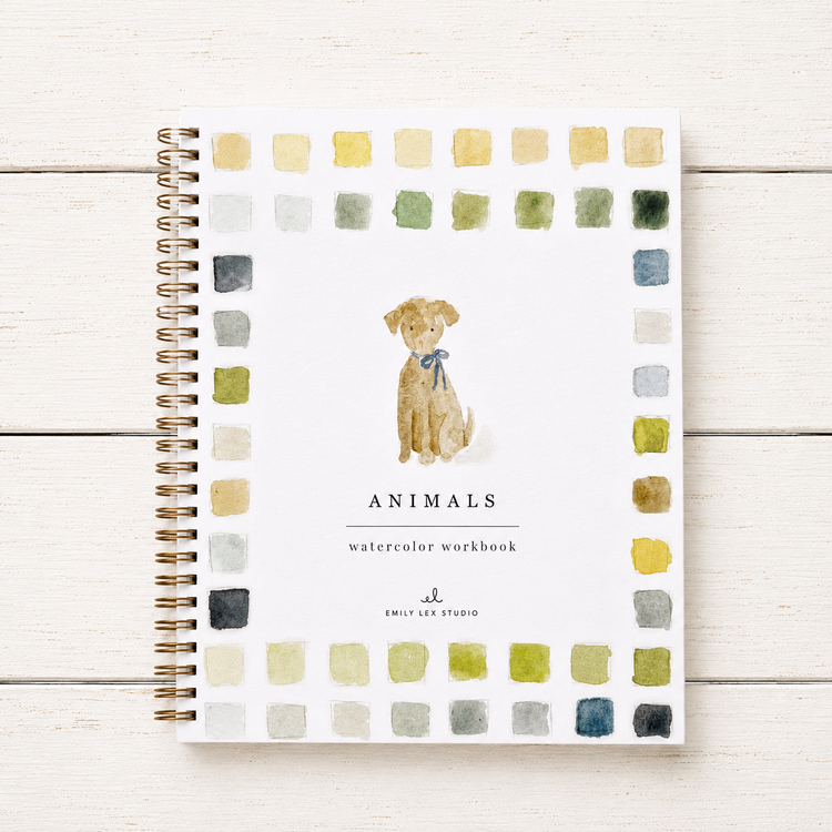Watercolor Workbook ~ Animals