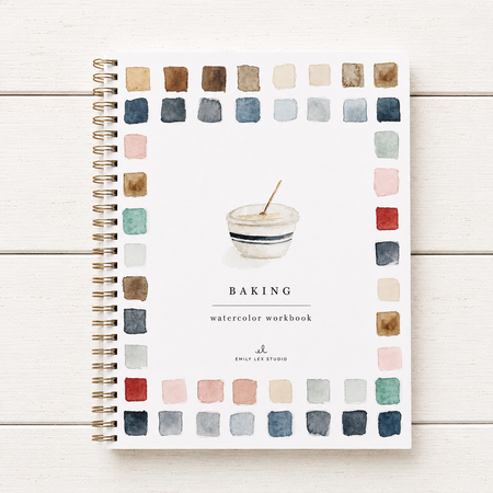 Watercolor Workbook ~ Baking