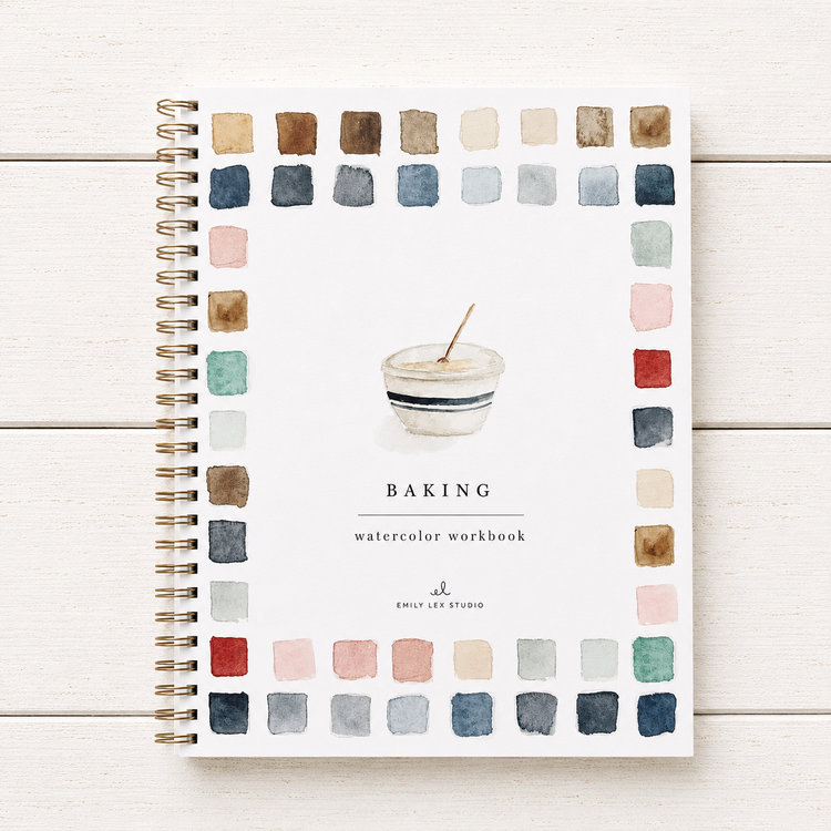 Watercolor Workbook ~ Baking