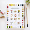 Watercolor Workbook ~ Bouquets