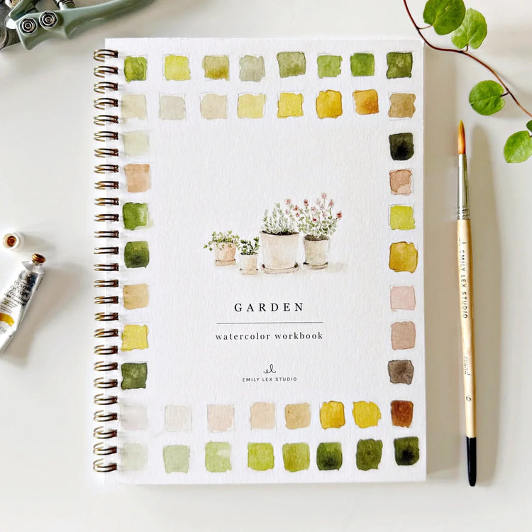 Watercolor Workbook ~ Garden