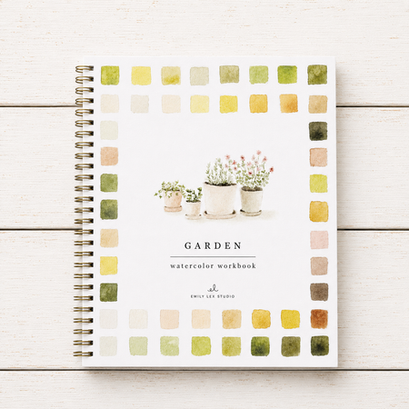Watercolor Workbook ~ Garden