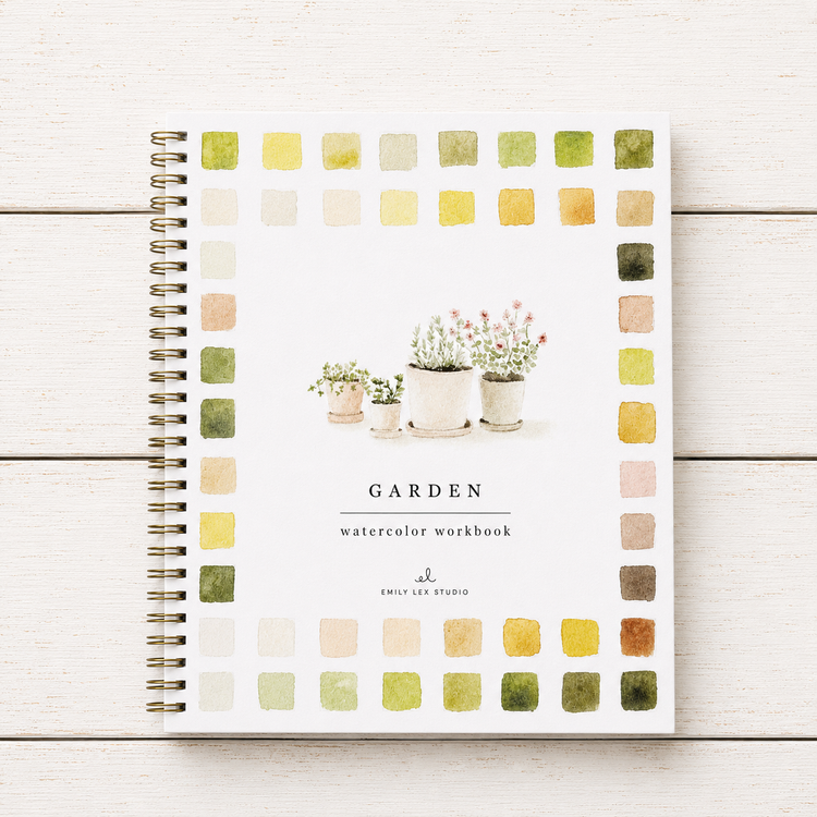 Watercolor Workbook ~ Garden