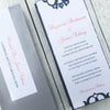 Wedding/Vintage Black ~ Invitation