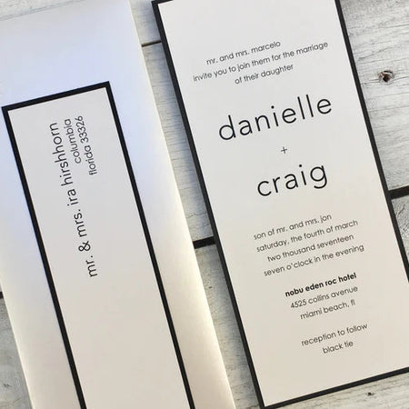 Wedding/Elegant ~ Invitation