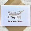 Whale ~ Note Card ~ Set of 8